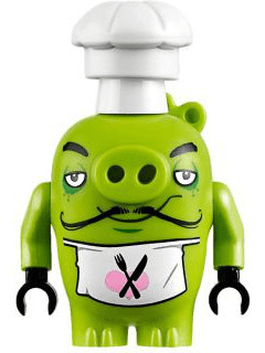 LEGO Chef Pig (ang018) Angry Birds Minifigure