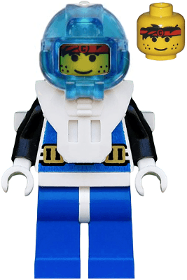 LEGO Aquanaut 1 (aqu001) LEGO Minifigure