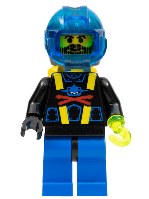 LEGO Aquashark Hybrid (aqu008) LEGO Minifigure