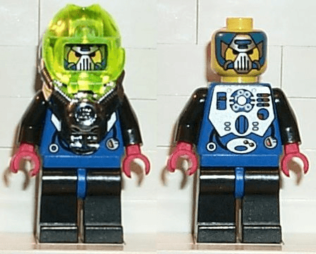 LEGO Aquazone (aqu010) LEGO Minifigure
