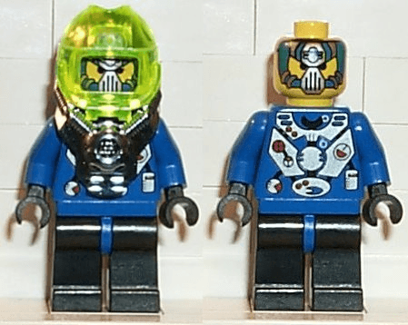 LEGO Crystal Miner (aqu011) LEGO Minifigure