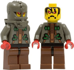 LEGO Raven Ray (aqu012) minifigure