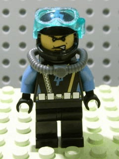 LEGO Aquazone (aqu016) LEGO Minifigure