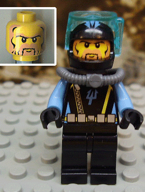 LEGO Aquazone (aqu020) LEGO Minifigure