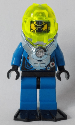 LEGO Navigator Hip "Muddy" Waders (aqu030) minifigure