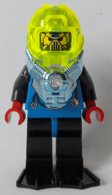 LEGO Captain Hank Hydro (aqu031) LEGO Minifigure