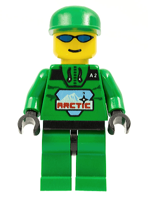Arctic - Green, Green Cap