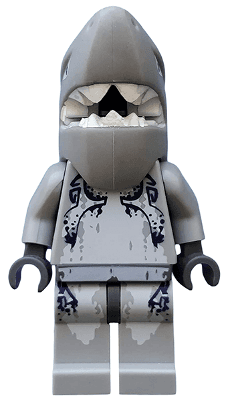 LEGO Atlantis Shark Warrior (atl004) Atlantis Minifigure