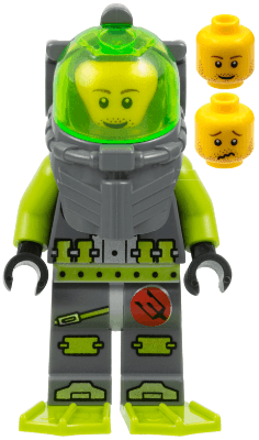 LEGO Atlantis Diver 4 (atl006) Atlantis Minifigure