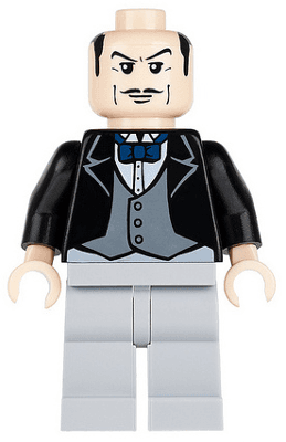 LEGO Alfred Pennyworth the Butler (bat014) Batman Minifigure