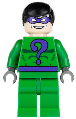 LEGO The Riddler (bat017) Batman Minifigure