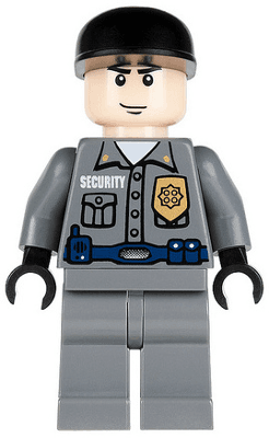LEGO Arkham Asylum Guard (bat020) Batman Minifigure