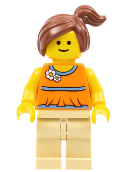 LEGO Eight Studs Woman (bdp009) minifigure