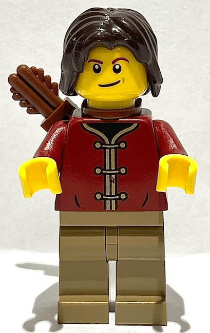 LEGO Castle in the Forest Archer (bdp013) Icons Minifigure