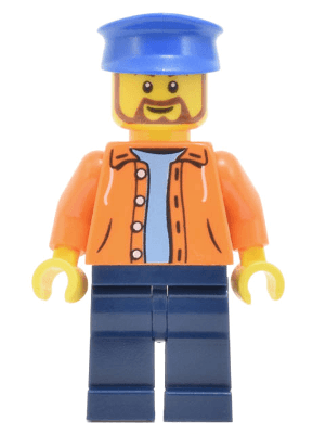 LEGO Skyline Express Man (bdp022) Icons Minifigure