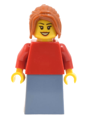 LEGO Science Tower Woman (bdp024) Icons Minifigure