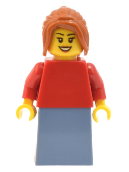 LEGO Science Tower Woman (bdp024) minifigure