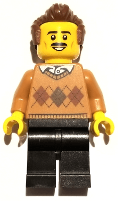 LEGO Winter Chalet Owner (bdp065) Icons Minifigure