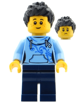 LEGO Exhibition Staff (bdp074) Icons Minifigure
