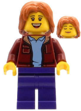 LEGO Visitor (bdp078) Icons Minifigure