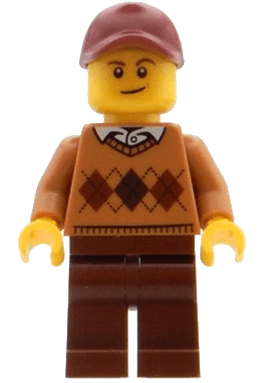 LEGO Visitor (bdp079) Icons Minifigure