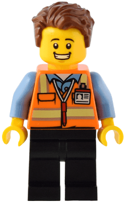 LEGO Train Driver (bdp082) Icons Minifigure