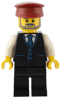 LEGO Station Master (bdp090) Icons Minifigure
