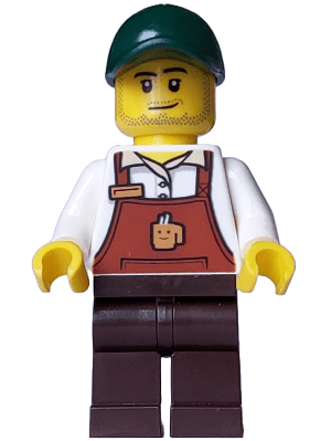 LEGO Bakery / Boulangerie Owner (bdp111) Icons Minifigure