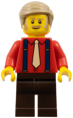 LEGO Passenger (bdp133) Icons Minifigure