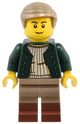 LEGO Ocean House Father (bdp142) Icons Minifigure