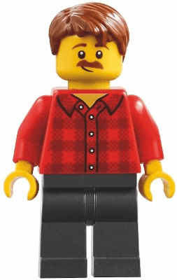 LEGO Harbormaster's Office Fisherman (bdp154) Icons Minifigure