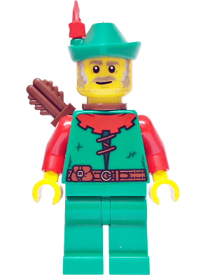 LEGO Forest Stronghold Forestman (bdp168) Icons Minifigure