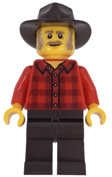 LEGO Wild West Train Stable Hand (bdp195) Icons Minifigure