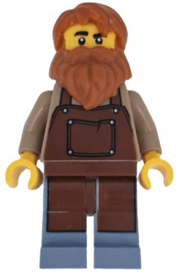 LEGO Wild West Train Boiler Stoker (bdp203) Icons Minifigure