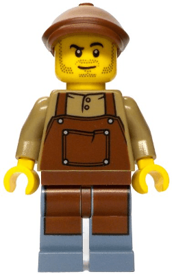 LEGO Merchant Boat Mechanic (bdp204) Icons Minifigure