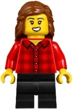 LEGO Vampire Castle Visitor (bdp229) Icons Minifigure