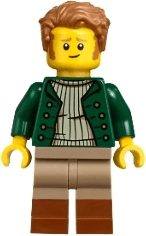 LEGO Vampire Castle Visitor (bdp239) Icons Minifigure