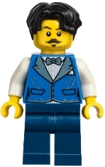 LEGO Vampire Castle Visitor (bdp241) Icons Minifigure
