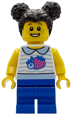 LEGO Popcorn Wagon Customer (bdp243) Icons Minifigure