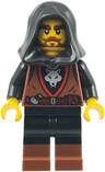 Wolfpack - Male, Black Legs with Reddish Brown Boots, Black Hood