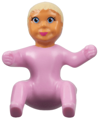 LEGO Belville Female Baby Girl (Princess) (belvbaby07) Belville Minifigure