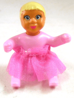 LEGO Belville Female Baby Girl (Princess) (belvbaby07a) Belville Minifigure