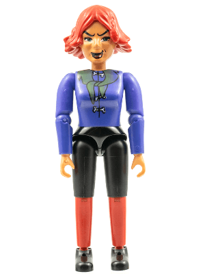 LEGO Belville Female Adult Woman (Witch) (belvfemale14) Belville Minifigure