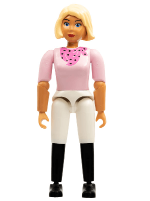 LEGO Belville Female Adult Woman (Horse Rider) (belvfemale36) Belville Minifigure