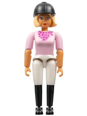 LEGO Belville Female Adult Woman (Horse Rider) (belvfemale36a) Belville Minifigure