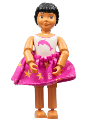LEGO Belville Female Child Girl (belvfemale46a) Belville Minifigure