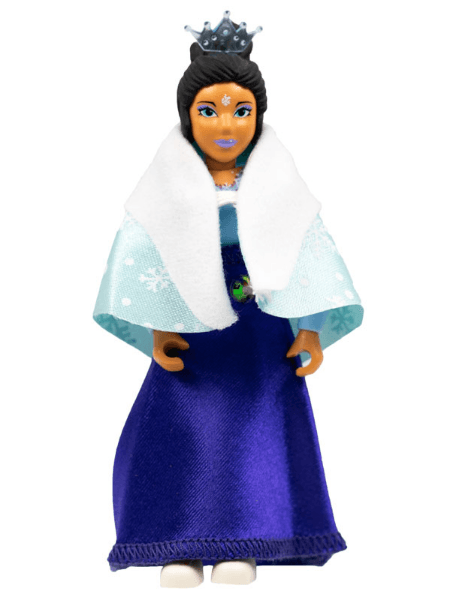 LEGO Belville Female Adult Woman (Snow Queen) (belvfemale50a) Belville Minifigure