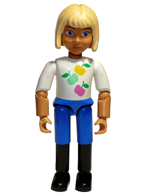 LEGO Belville Female Child Girl (Horse Rider) (belvfemale59) Belville Minifigure