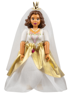 LEGO Belville Female Adult Woman (Princess / Bride) (belvfemale64a) Belville Minifigure