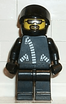 LEGO Biker Bob (bikerb) Town / City Minifigure